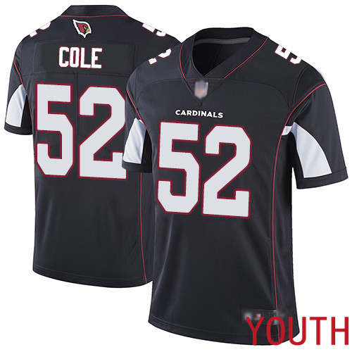 Arizona Cardinals Limited Black Youth Mason Cole Alternate Jersey NFL Football #52 Vapor Untouchable